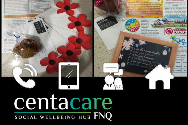 Centacare Social Wellbeing Hub Team Respond to COVID-19 restrictions with a Positive Approach